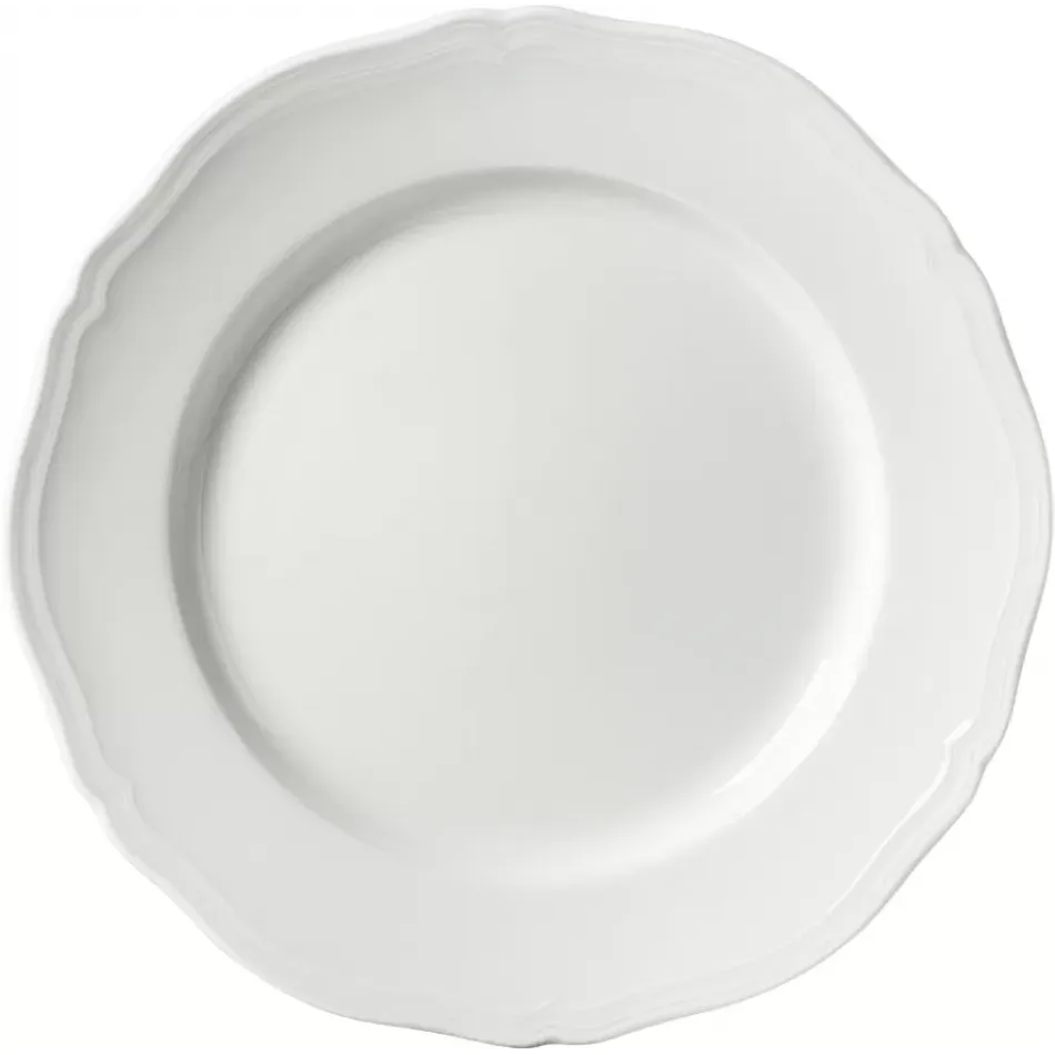 White ceramic plate