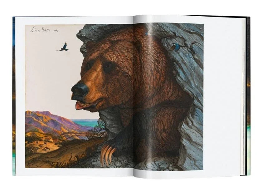 Walton Ford's expansive watercolor creations featuring animals form a distinctive anthropomorphic realm filled with crafty jokes and hidden meaning. This publication represents the most extensive overview of Ford's body of work thus far, showcasing 40 fresh pieces, an extra 120+ pages, and a new essay penned by the artist.