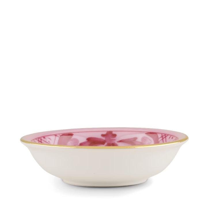 This remarkable Porpora (Purple with gold rim) cup isn't just a vessel for soy sauce; it's a portal to history and artistry, a charming addition to your dining experience.