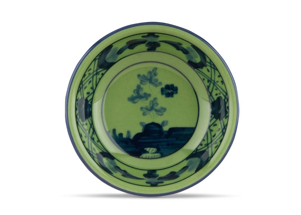 This remarkable Malachite (Green) cup isn't just a vessel for soy sauce; it's a portal to history and artistry, a charming addition to your dining experience.