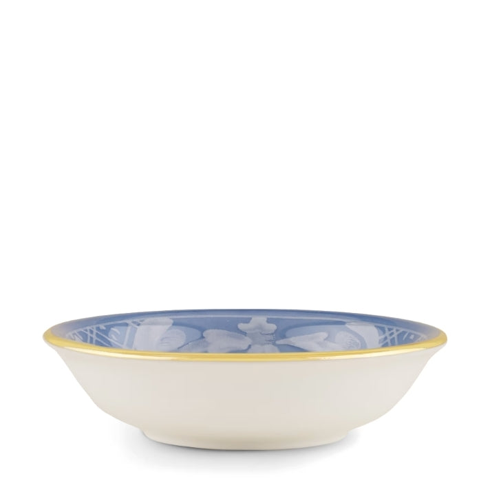 This remarkable Pervinca (Blue-violet with gold rim) cup isn't just a vessel for soy sauce; it's a portal to history and artistry, a charming addition to your dining experience.
