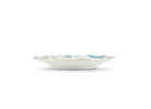  Luxury Decorative Dinner/Flat Plate with floral Turchese Ji Ondori rooster pattern on a white background. "Ginori 1735 Is Luxury Tableware And A Great Designer Home Gifts"