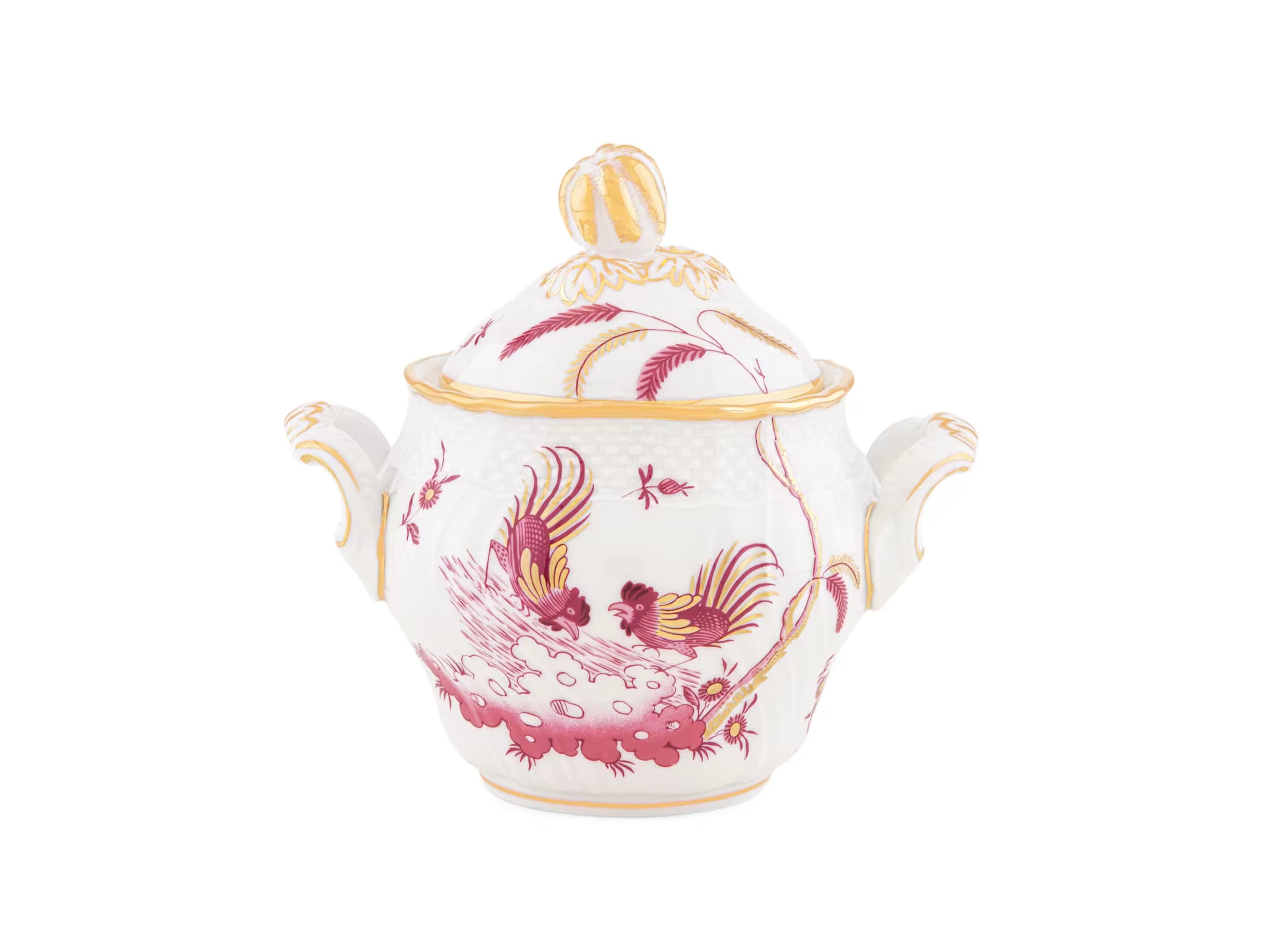 Suitable for any occasion, from the everyday breakfast to the most formal dinner, this designer sugar bowl brings a touch of royalty to tea or coffee time. Accompanied by artisanal cookies or a homemade cake, it will become the centerpiece of a refined and welcoming tableau.

For a complete service, pair it with soup, flat and dessert plates, and enhance it with cups and teapots from the same collection to create a perfect harmony on the table. Its versatility will make it possible to create customized sett