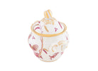 Suitable for any occasion, from the everyday breakfast to the most formal dinner, this designer sugar bowl brings a touch of royalty to tea or coffee time. Accompanied by artisanal cookies or a homemade cake, it will become the centerpiece of a refined and welcoming tableau.

For a complete service, pair it with soup, flat and dessert plates, and enhance it with cups and teapots from the same collection to create a perfect harmony on the table. Its versatility will make it possible to create customized sett
