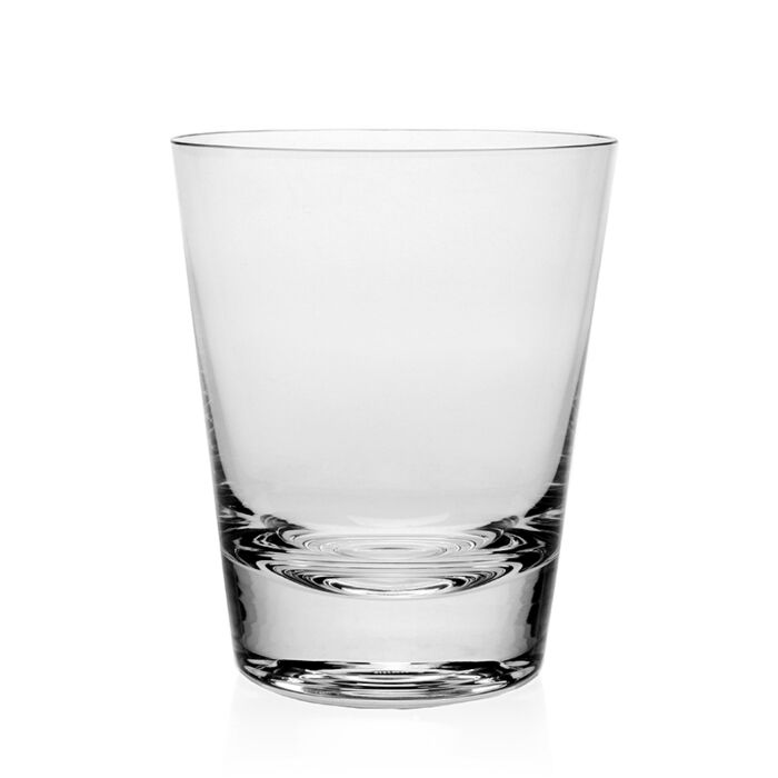 Marlene’s Double Old Fashioned Tumbler feature a classic design, handcrafted with robust ridged bases. American Bar collection brings a modern twist to the timeless glamour of the 1920's and 1930's bar scene.