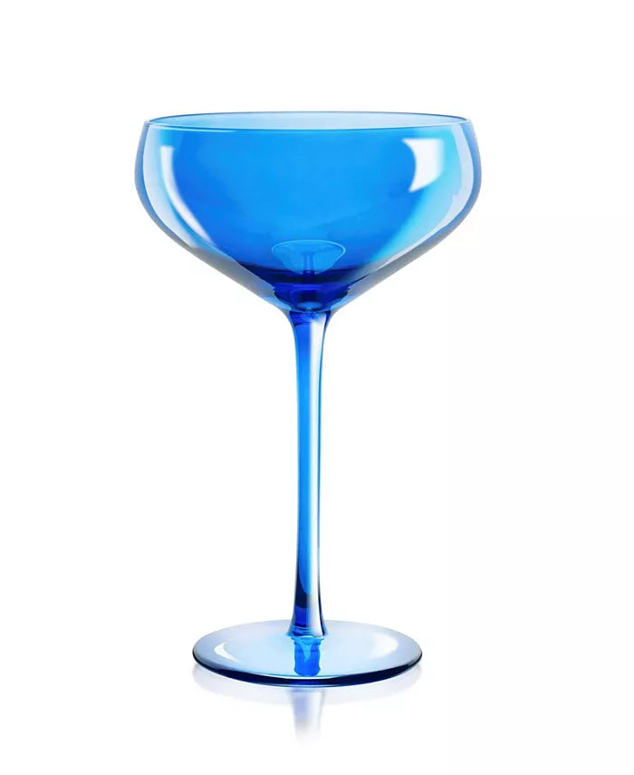 Qualia's handmade color wine glass can be a beautiful and unique addition to any wine collection or table setting. Its handcrafted nature and attention to detail make it a true work of art, and its colorful design can add a pop of color and personality to any occasion.