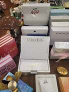 Make every idea count with the Gold Foil Lux Think Big Note Pad from Black Ink Wholesale. Designed to inspire creativity and capture thoughts, plans, lists, and brilliant ideas, this stylish notepad combines everyday functionality with an elevated, sophisticated look. The inspiring “Think Big” message adds a motivating touch, while luxurious gold foil detailing brings a polished finish that makes this notepad a beautiful addition to any desk, office, or writing collection.