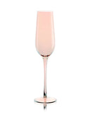 Add a touch of vibrant color and handcrafted elegance to your celebrations with the Qualia Carnival Champagne Flute. Mouth-blown from premium glass, this slender flute features a refined silhouette designed to beautifully showcase champagne, sparkling wine, and celebratory cocktails. Available in an eye-catching palette of purple, green, and pink, each flute brings a playful yet sophisticated accent to any tablescape.