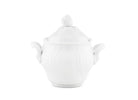 Suitable for any occasion, from the everyday breakfast to the most formal dinner, this designer sugar bowl brings a touch of royalty to tea or coffee time. Accompanied by artisanal cookies or a homemade cake, it will become the centerpiece of a refined and welcoming tableau.

For a complete service, pair it with soup, flat and dessert plates, and enhance it with cups and teapots from the same collection to create a perfect harmony on the table. Its versatility will make it possible to create customized sett
