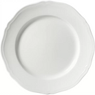 White ceramic plate 