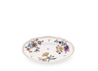 It is distinguished by the famous "alla Coreana" pattern inspired by Florentine noblewomen's passion for decoupage and the weaves of imperial kimonos. The peony, a symbol of beauty and happiness, stands out in the pattern's weave; the pure gold threading, the Florentine Manifattura's distinctive signature, embellishes the design; the classic and refined Antico Doccia shape defines the lines and makes the tray suitable for matching with sophisticated simplicity. 