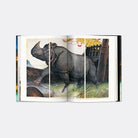 Walton Ford's expansive watercolor creations featuring animals form a distinctive anthropomorphic realm filled with crafty jokes and hidden meaning. This publication represents the most extensive overview of Ford's body of work thus far, showcasing 40 fresh pieces, an extra 120+ pages, and a new essay penned by the artist.