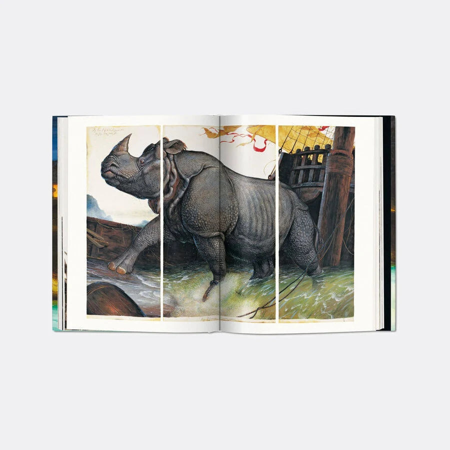 Walton Ford's expansive watercolor creations featuring animals form a distinctive anthropomorphic realm filled with crafty jokes and hidden meaning. This publication represents the most extensive overview of Ford's body of work thus far, showcasing 40 fresh pieces, an extra 120+ pages, and a new essay penned by the artist.