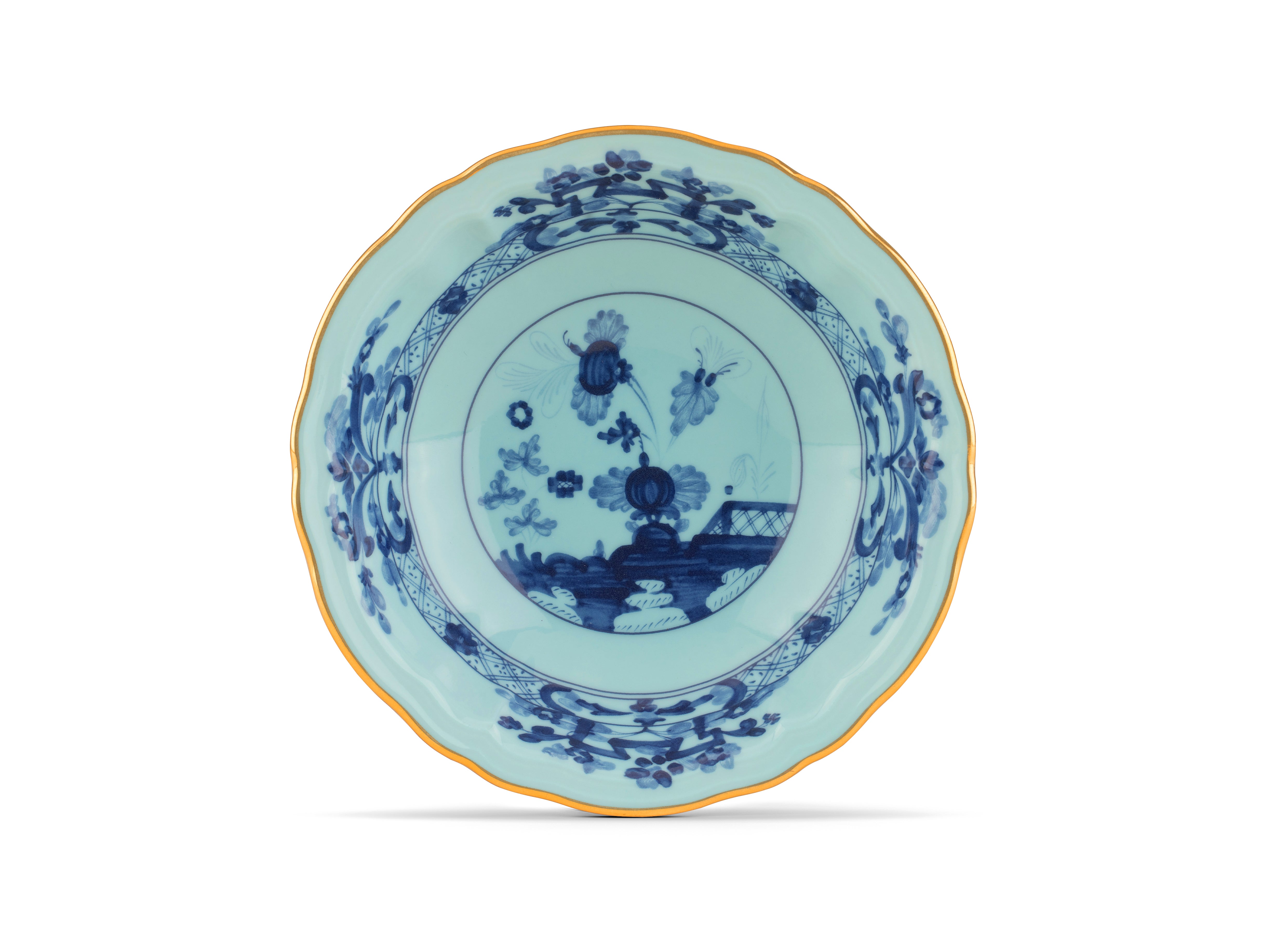 This remarkable Fruit Bowls form the ORIENTE ITALIANO Collection isn't just a vessel for soy sauce; it's a portal to history and artistry, a charming addition to your dining experience.
