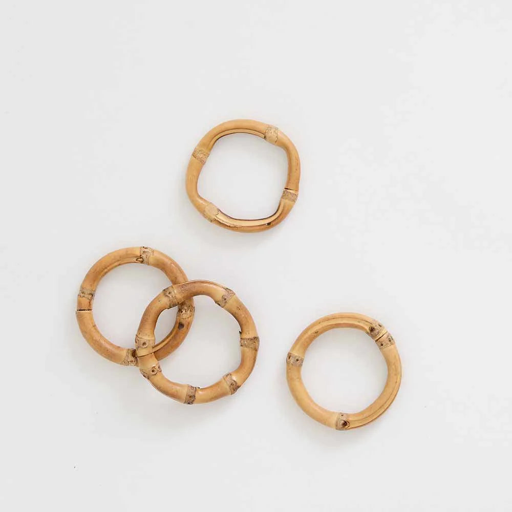 Pomegranate Bamboo Napkin Ring - Thumbnail 2
