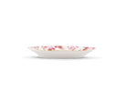  Decorative Pickle Dish plate with floral Megenta Ji Ondori rooster pattern on a white background. "Ginori 1735 Is Luxury Tableware And A Great Designer Home Gifts"