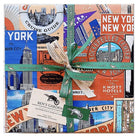 In the French tradition of decoupage, these bent-glass trays are handcrafted in our New York Studio. They feature vintage typeset on a natural cream background, and each is individually signed by Ben. Both practical and charming, Ben's signature decoupage is all food safe, wipe clean and the back side is felted.
