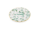 Oro Di Doccia GIADA DESSERT PLATE  Decorative Dessert plate with floral Giada Ji Ondori rooster pattern on a white background. "Ginori 1735 Is Luxury Tableware And A Great Designer Home Gifts"