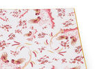 A square-shaped porcelain VIDE POCHE poche dish with a floral pattern and red accents, featuring the Ginori brand logo. Ji Ondori rooster "Ginori 1735 Is Luxury Tableware Brand And Also Great For Designer Home Gifts"