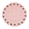 Pink with Green Dots