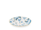  Decorative Pickle Dish plate with floral Turchese Ji Ondori rooster pattern on a white background. "Ginori 1735 Is Luxury Tableware And A Great Designer Home Gifts"