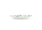  Decorative Pickle Dish plate with floral Turchese Ji Ondori rooster pattern on a white background. "Ginori 1735 Is Luxury Tableware And A Great Designer Home Gifts"