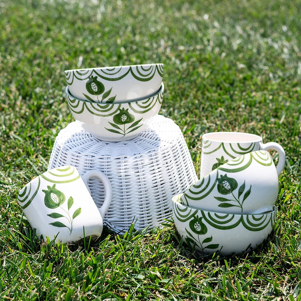 Pomegranate Crest Mug - Thumbnail 2