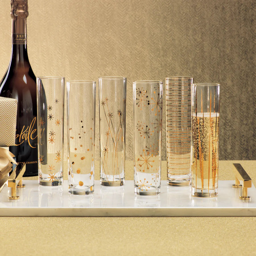 Zodax La Fete Champagne Flutes - Thumbnail 3