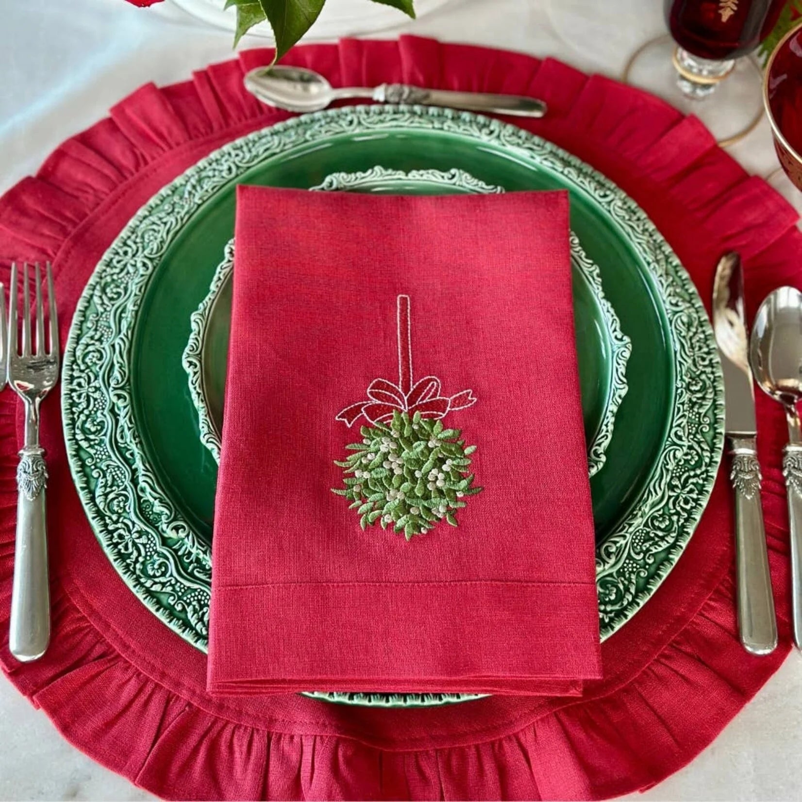 Arte Italica Ruffle Placemats - Thumbnail 2