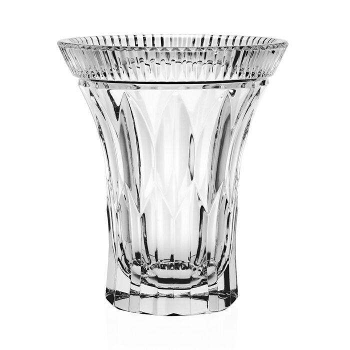 A fabulous collection of handmade and handcut crystal with dramatic cutting. Great shapes…great gifts. Dimensions: (802837)  Height: 6" / 150mm | Rim Diameter: 5" / 130mm | Base Diameter: 3" / 75mm