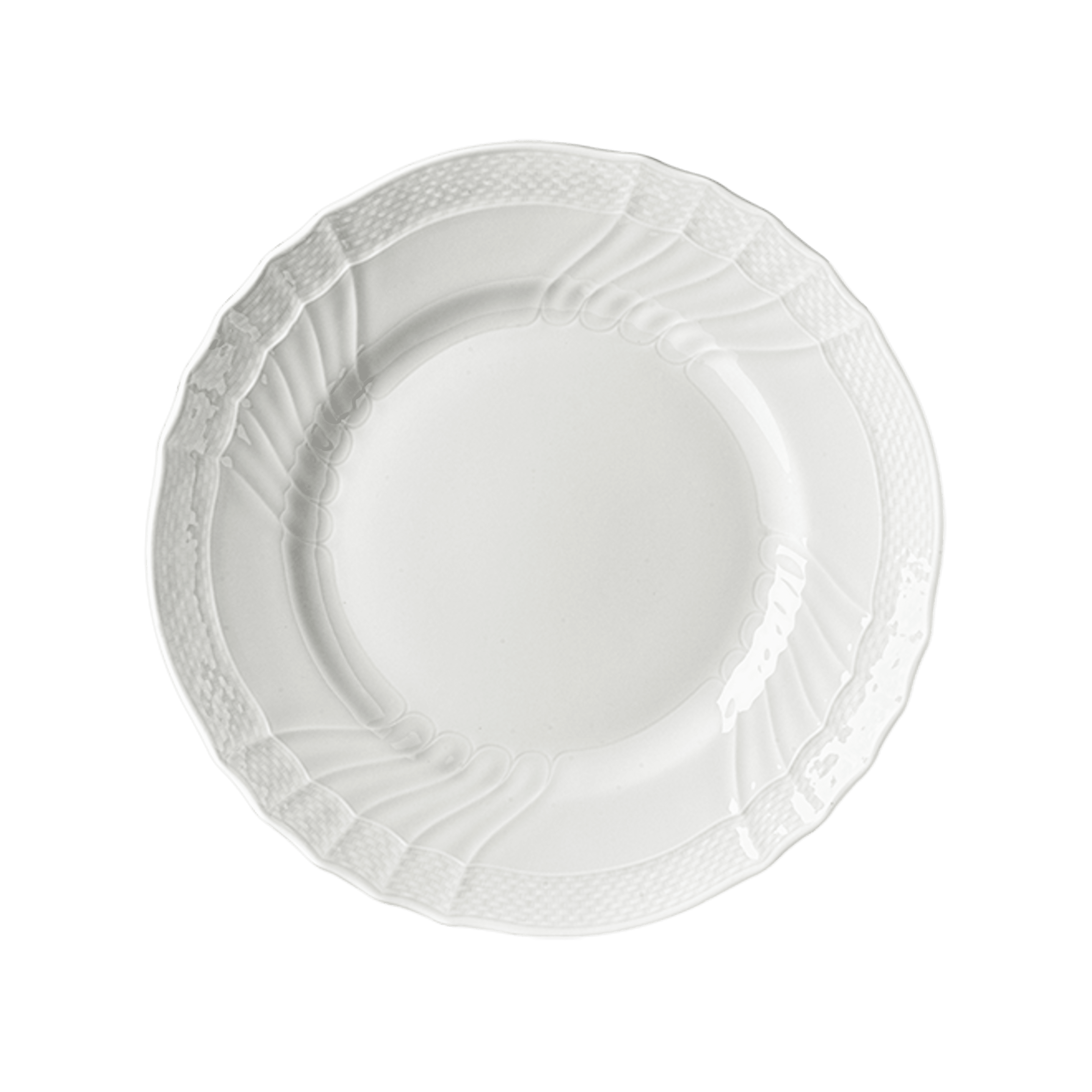 White porcelain bread plate. Vecchio Ginori collection.
Classic and traditional design and craftsmanship, the plate is made of the finest white porcelain worked with an embossed pattern. They are designed for refined table, dominated by the shine and whiteness of the white that highlights each course for an authentic gourmet journey. Vecchio Ginori is an expression of savoir faire and Italian craftsmanship and, with its classic versatility.
